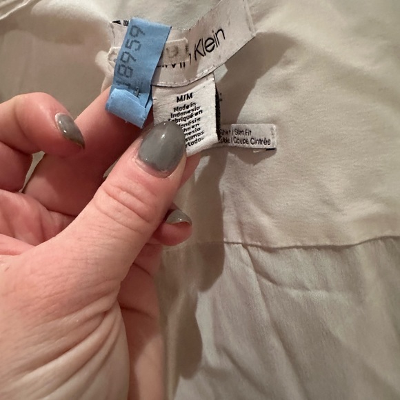 Calvin Klein men’s button down white shirt - Picture 6 of 6